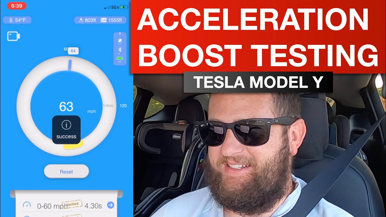 Tesla Model Y Acceleration Boost Put To The Test