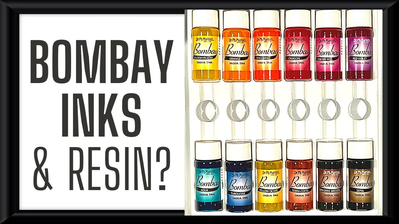 Which Makes Better Blood Drips: Bombay Ink v Alcohol Ink?