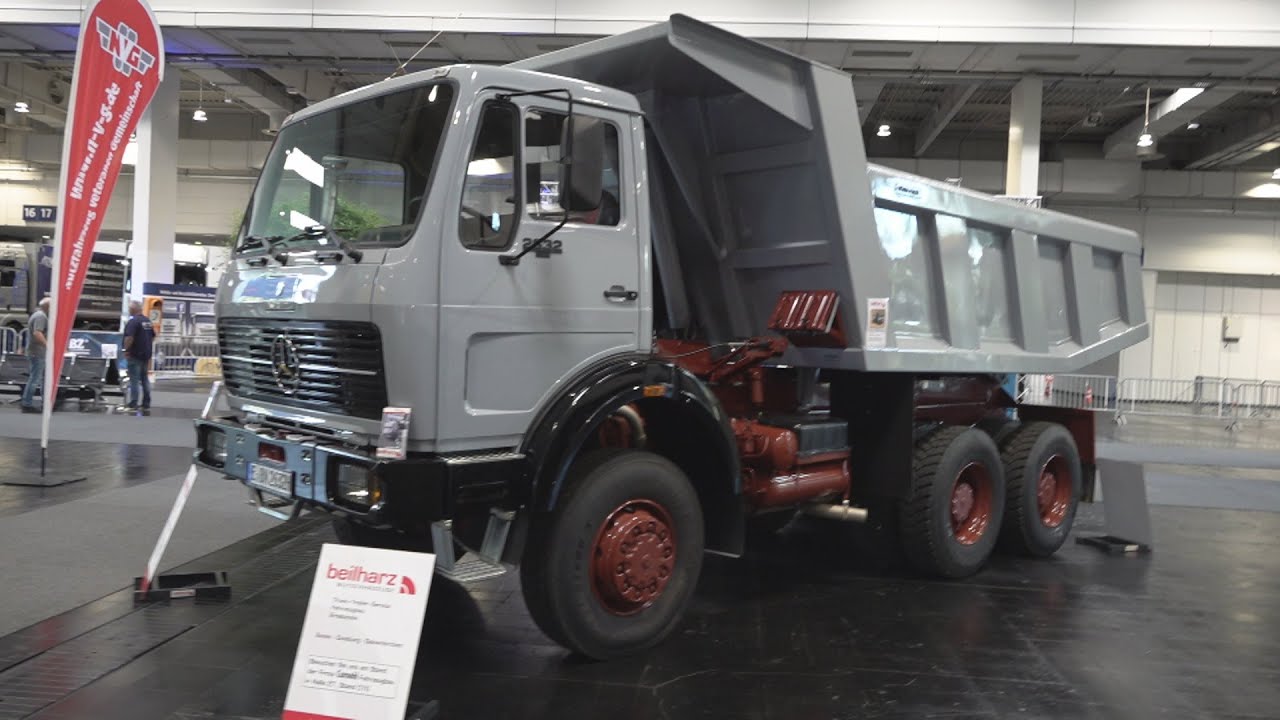 Mercedes-Benz NG 2632 6x6 Tipper Truck (1980) Exterior and Interior