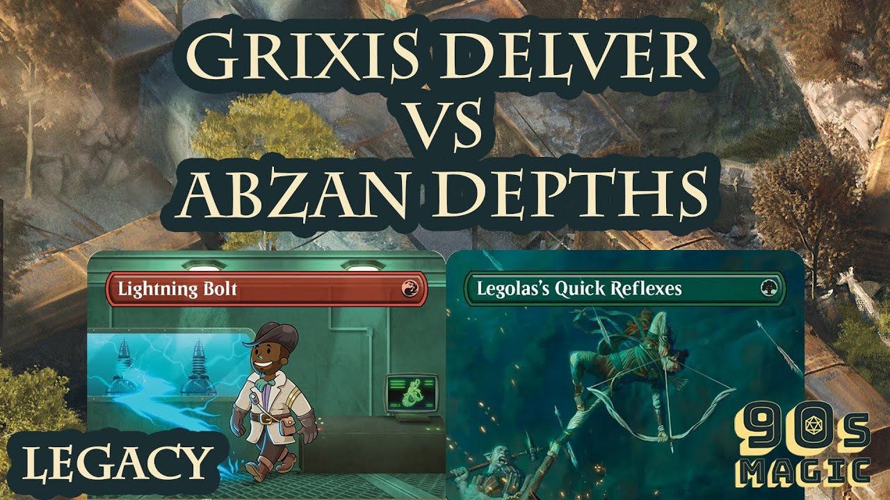 Grixis Delver vs Abzan Dark Depths [MTG Legacy]