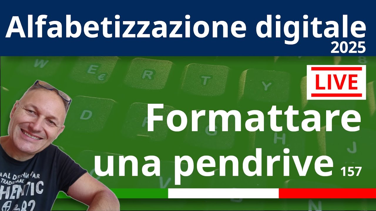 157  Come formattare una Pendrive, guida completa | Alfabetizzazione digitale pratica | Maggiolina