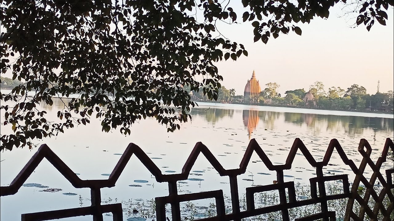 Beautiful Pond of Sivasagar, Borpukhuri