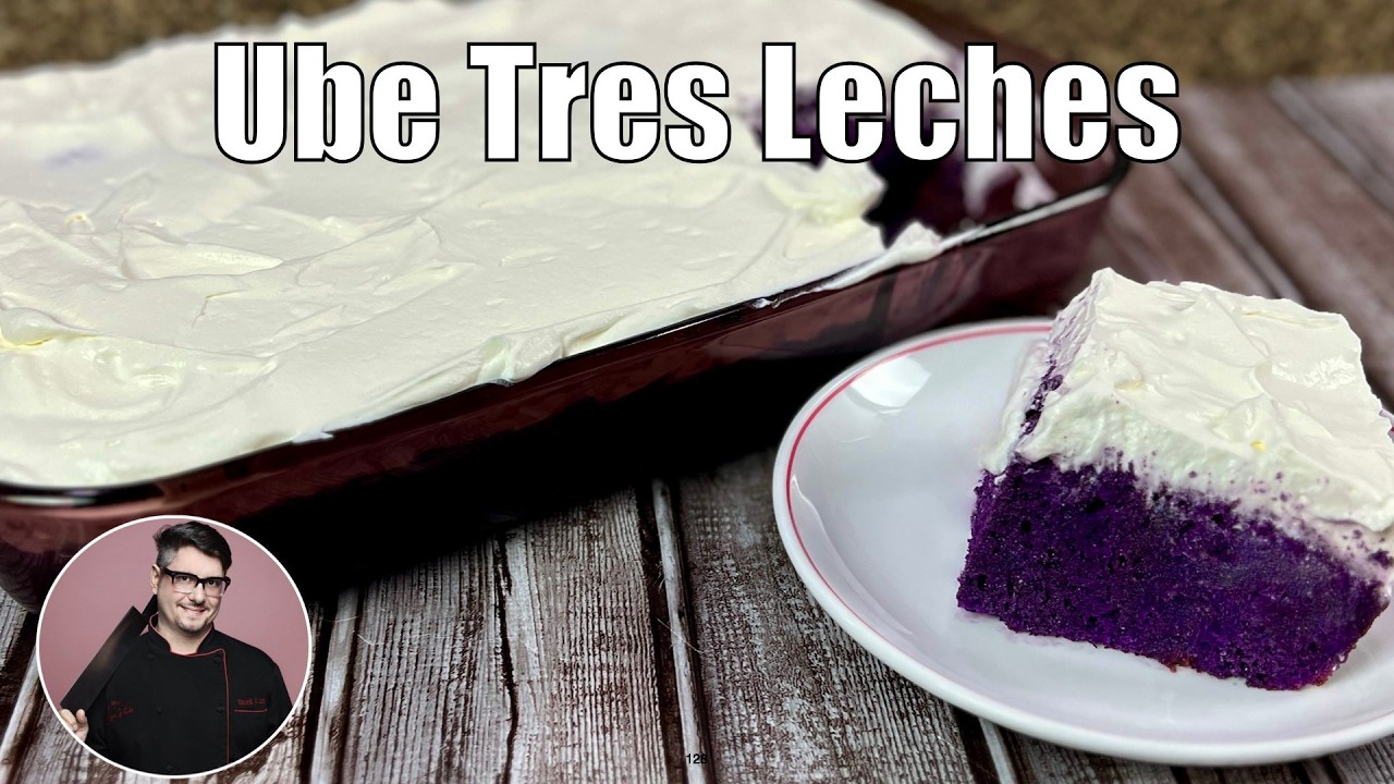 Ultimate Ube Tres Leches Cake | Filipino Latin Fusion