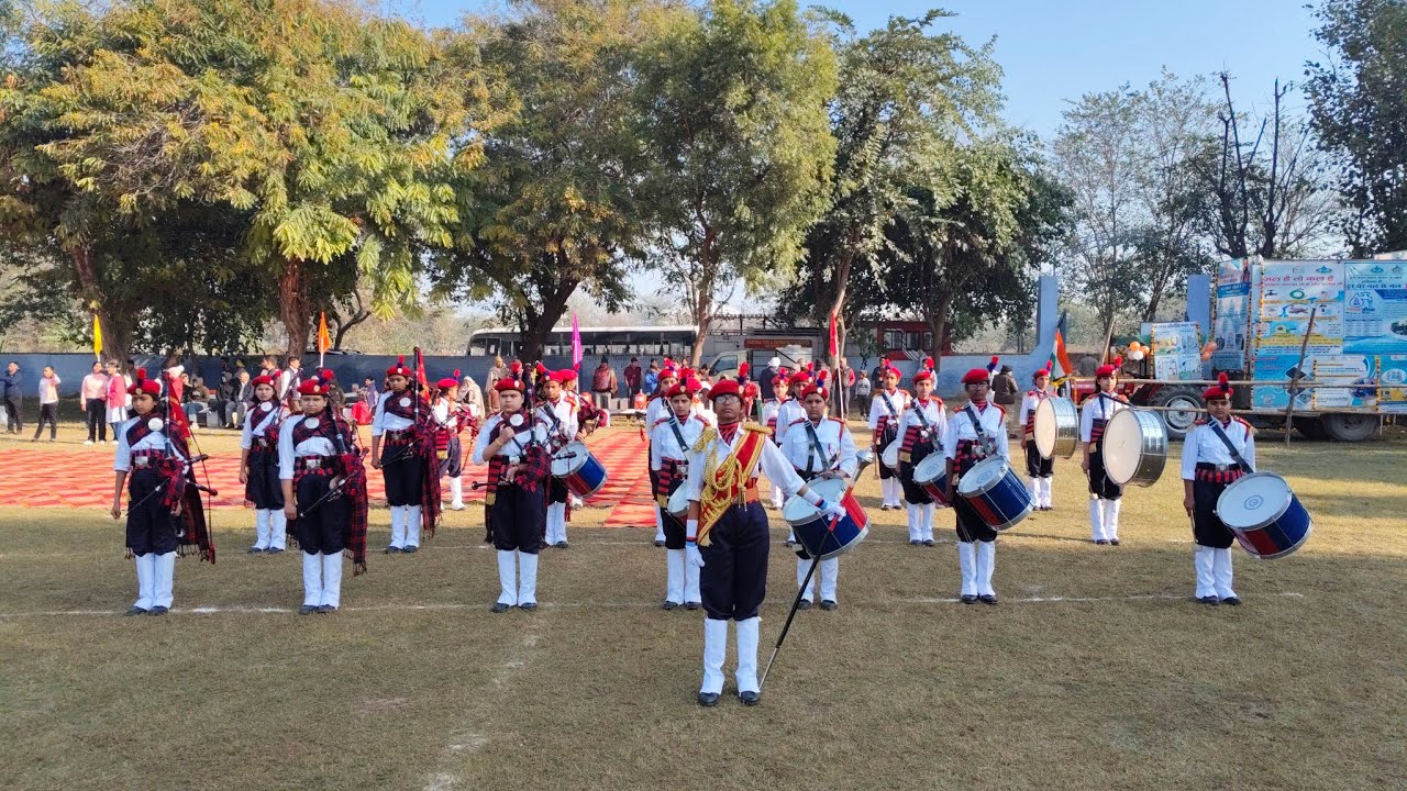 🇮🇳PM SHRI JAWAHAR NAVODAYA VIDYALAYA NAICHANA REWARI (HARYANA) 26 JANUARY BAND COMPITITION 🇮🇳