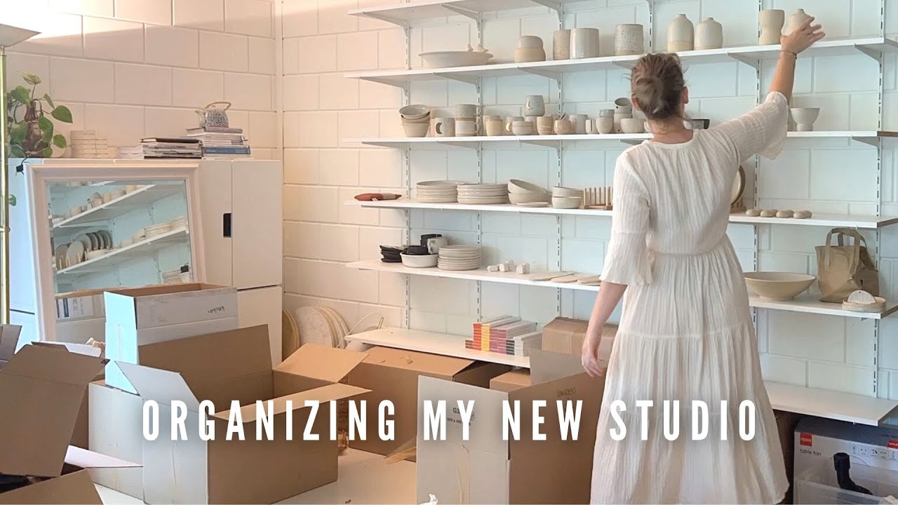 Organizing my new studio