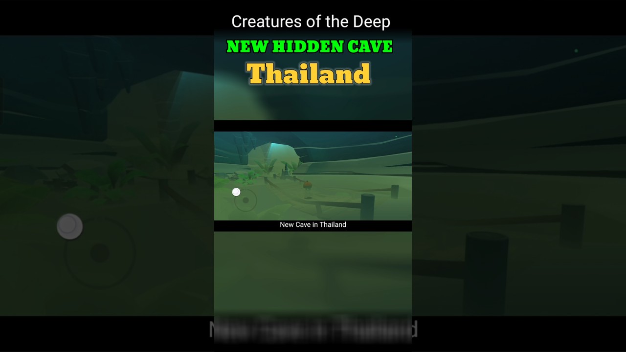 NEW HIDDEN CAVE IN THAILAND #creaturesofthedeep #thailand #hidden