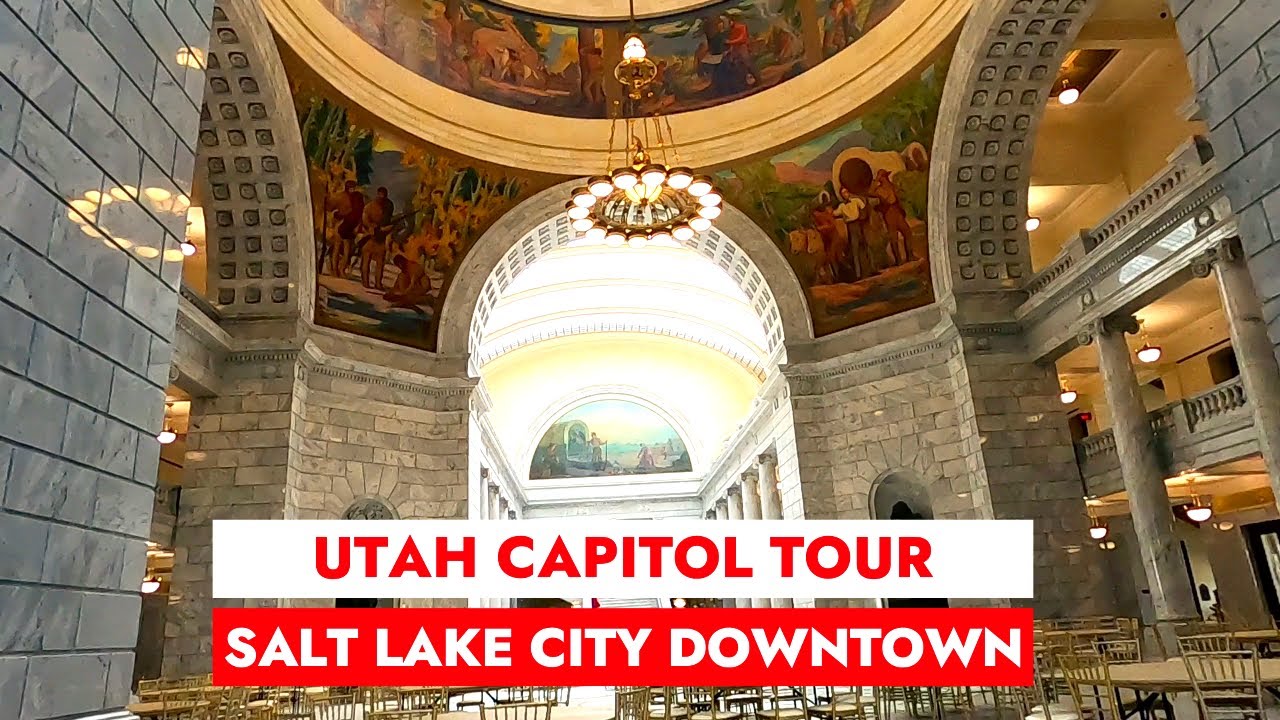🏛️ Self Guided Tour of Utah State Capitol, Salt Lake City