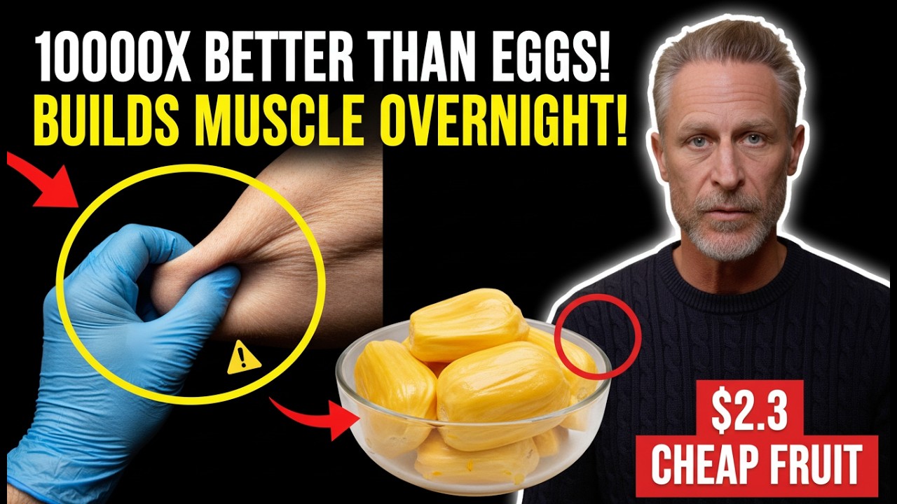 Build Muscle After 75: THIS FRUIT PROTEIN 1,000,000x Better Than Eggs! | Mark Hyman, MD