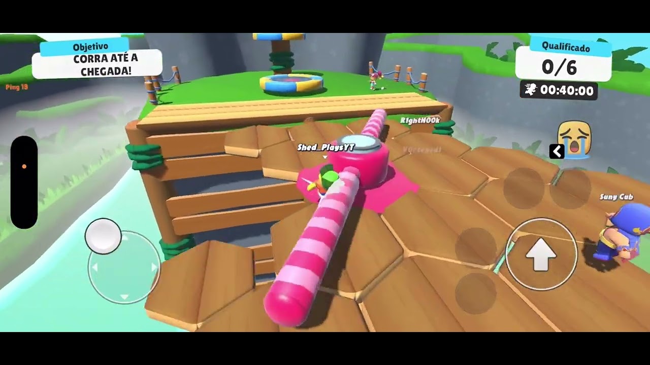 jogando STUMBLE GUYS!! sou bom?*
