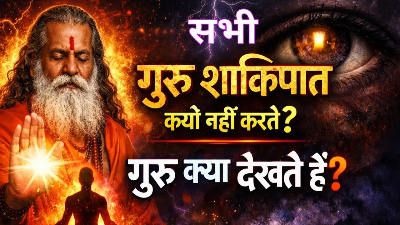 गुरु सभी को शक्तिपात क्यों नहीं देते? 😳 क्या आप तैयार नहीं? | Shaktipat Ka Secret