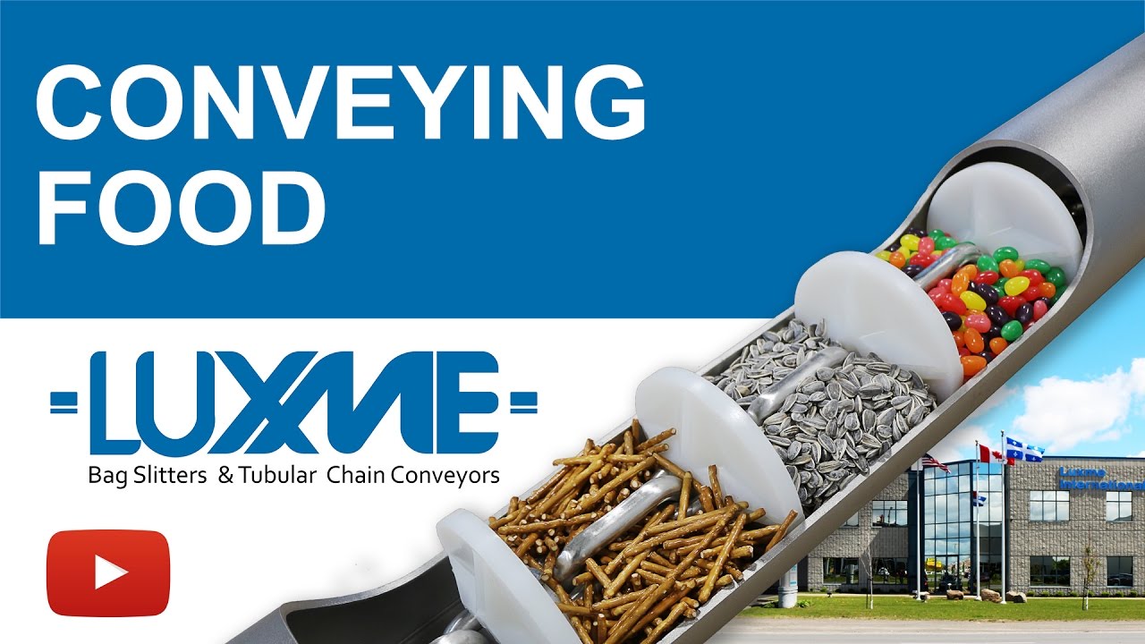Conveying Food: Tubular Food Conveyors - Food Processing Equipment - Sanitary Conveying Systems