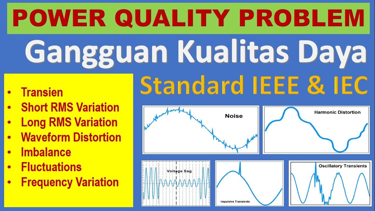 Gangguan Kualitas Daya Listrik |  Power Quality Problem