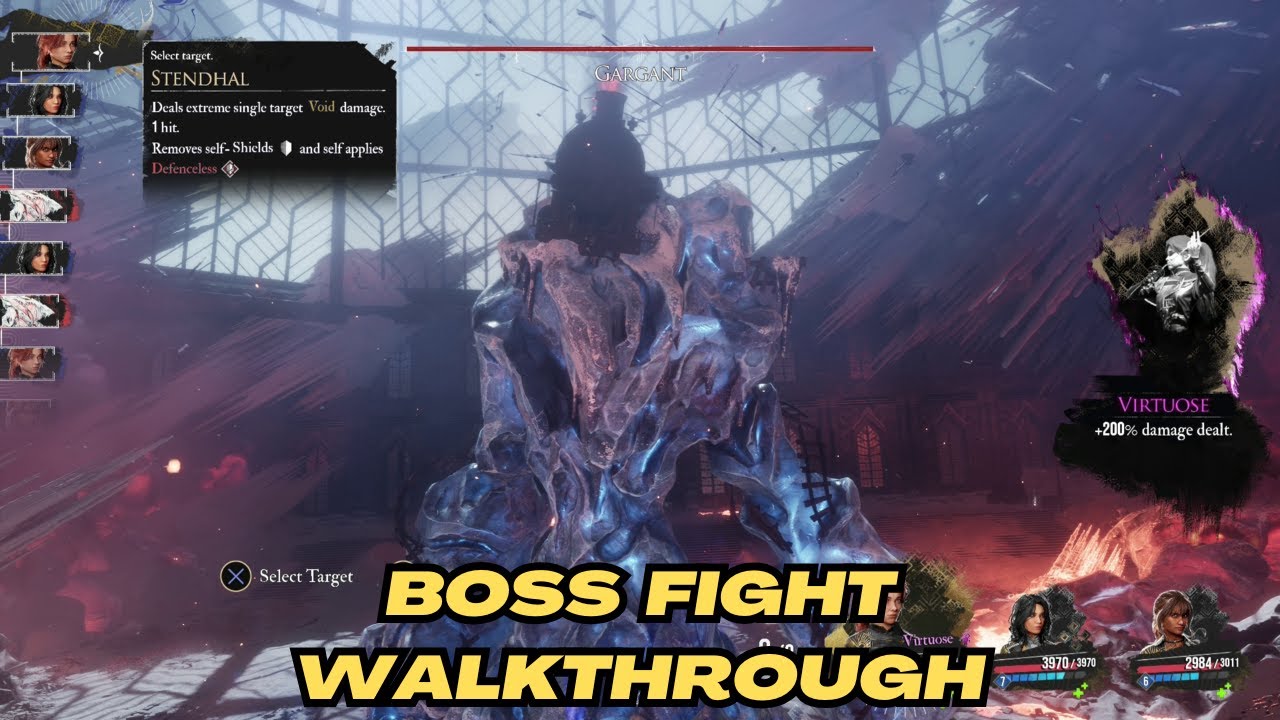 Clair Obscur: Gargant (Frozen Hearts) Boss Fight Walkthrough