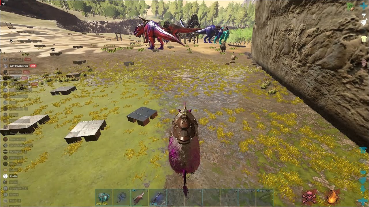 The Fall Of Our 25 Turret Swamp TP | Ark Official PvP