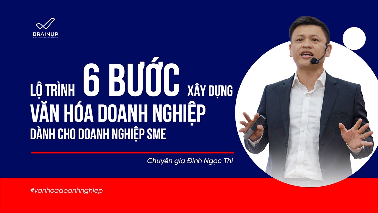 Lộ Trình 6 Bước Xây Dựng Văn Hóa Doanh Nghiệp Bài Bản Cho SME | Coach Đinh Ngọc Thi