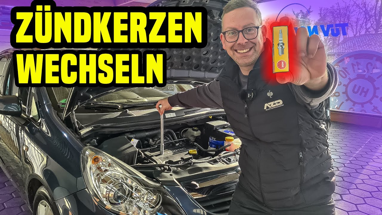Opel Corsa D Zündkerzen wechseln