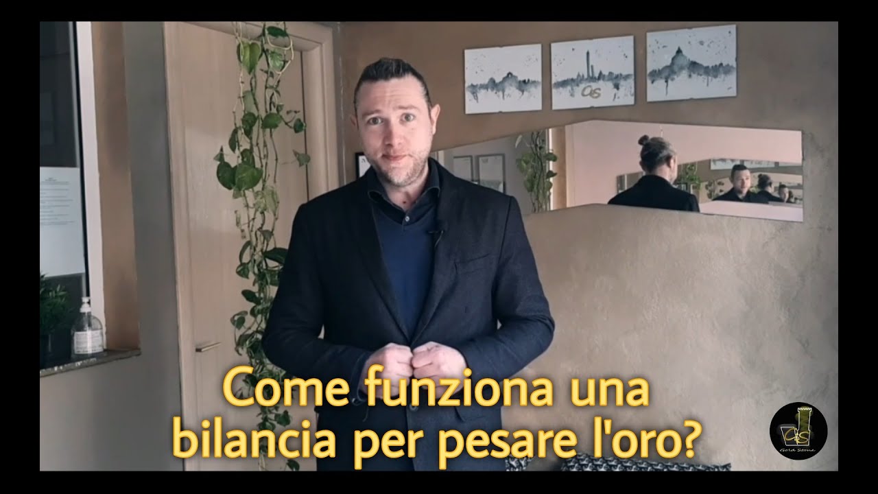 Come funziona una BILANCIA per pesare l'ORO? _Compro Oro GoldStone Bologna