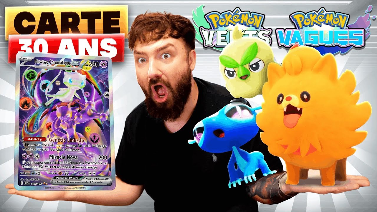 EXCLUSIVE! THE 30TH ANNIVERSARY POK&Eacute;MON CARDS & POK&Eacute;MON WINDS AND WAVES!