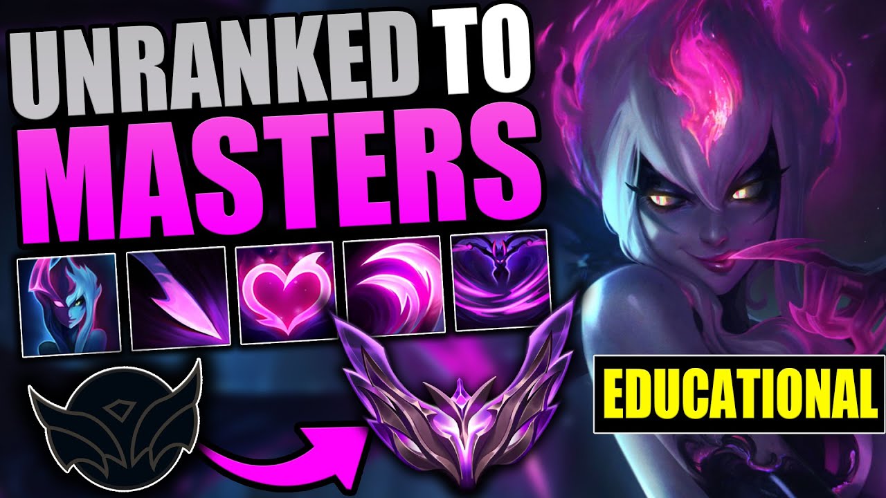 EDUCATIONAL Unranked to Masters ON EVELYNN JUNGLE | THE COMPLETE GUIDE TO WINNING IN EVERY ELO