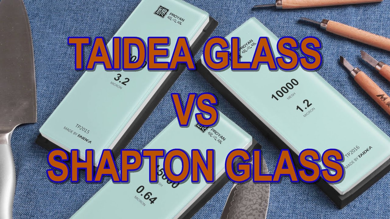 Taidea Glass vs Shapton Glass Unboxing