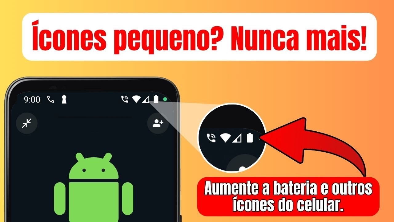 ÍCONES GIGANTES no Celular: Como Aumentar a Letra e os Ícones (Passo a Passo FÁCIL)