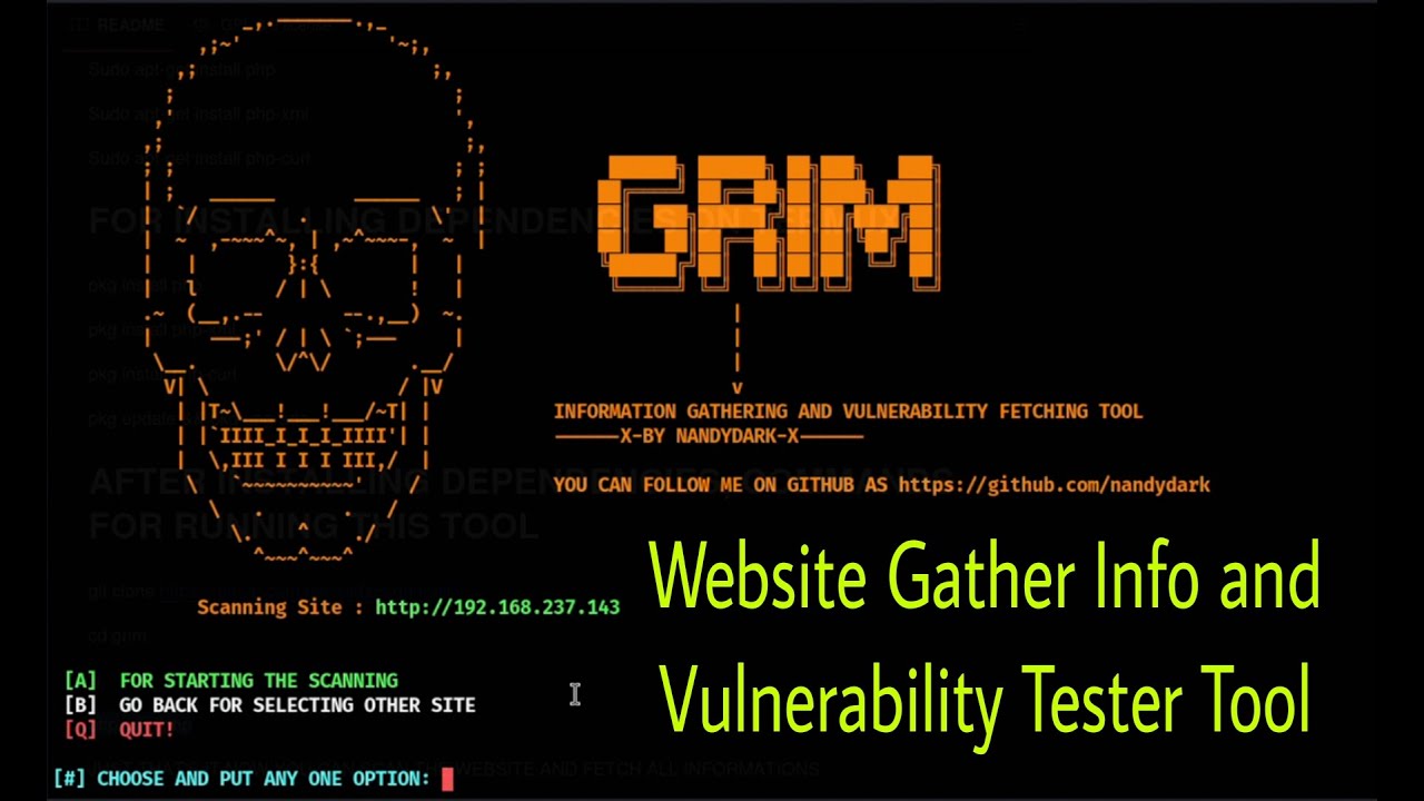 Grim OSINT tool Information Gathering Tutorial How to Use and Install
