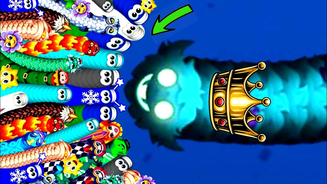🐍WORMSZONE .IO/snake top 01/#ep22 gaming video #wormszone #sneak #snakegame #wormszone #player 