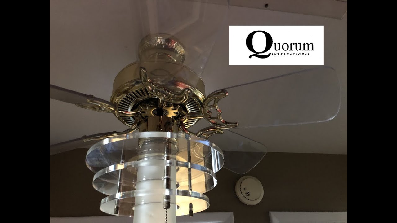 Quorum Puffer Ceiling Fan