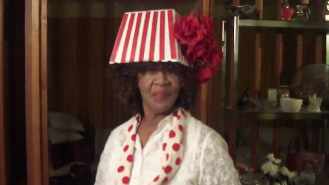 My mother's homemade hats   ---  GloZell pt 1