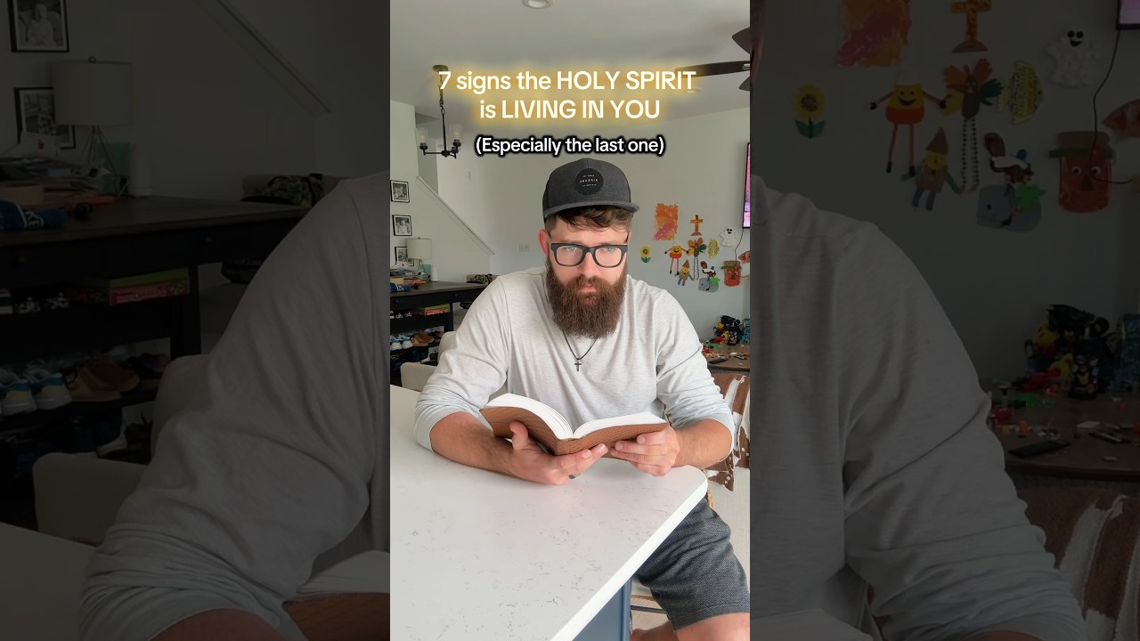 How to tell if the Holy Spirit is LIVING IN YOU ‼️ #holyspirit #christian #jesus #christianity