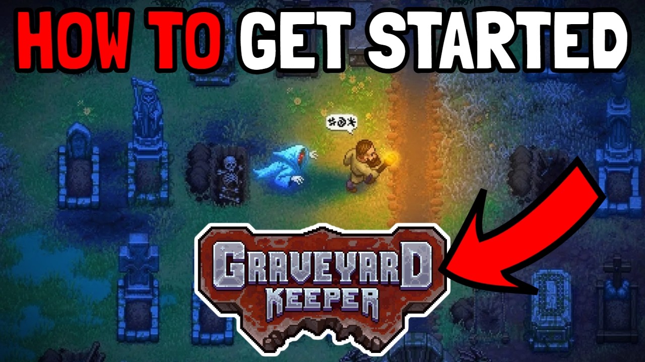THE ULTIMATE BEGINNERS GUIDE!| Graveyard Keeper - Starter Tips & Tricks