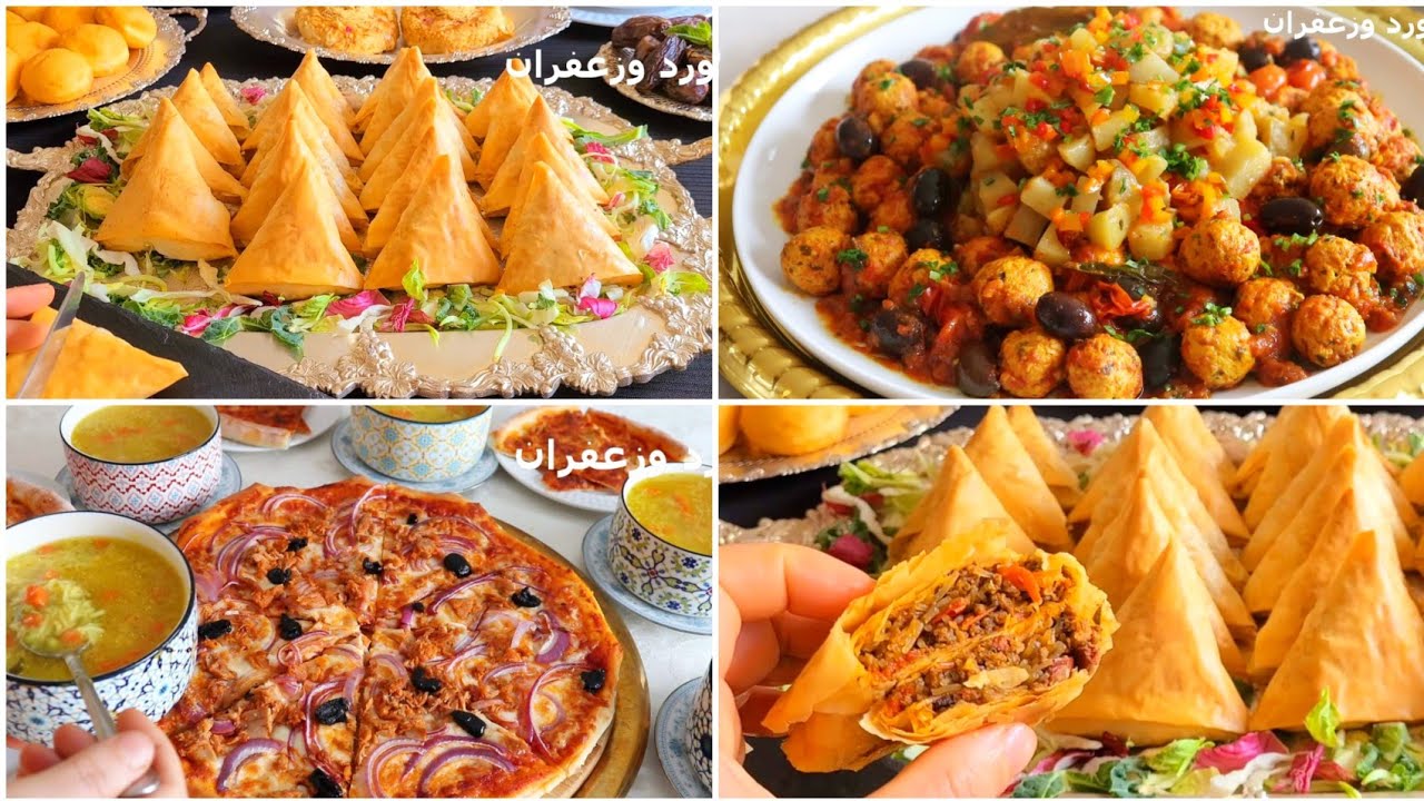 طاجين تحلفو عليه حوت ولاكن ماشي حوت بريوات مقرمشين إدمان وشوربة الدجاج بالزعفران