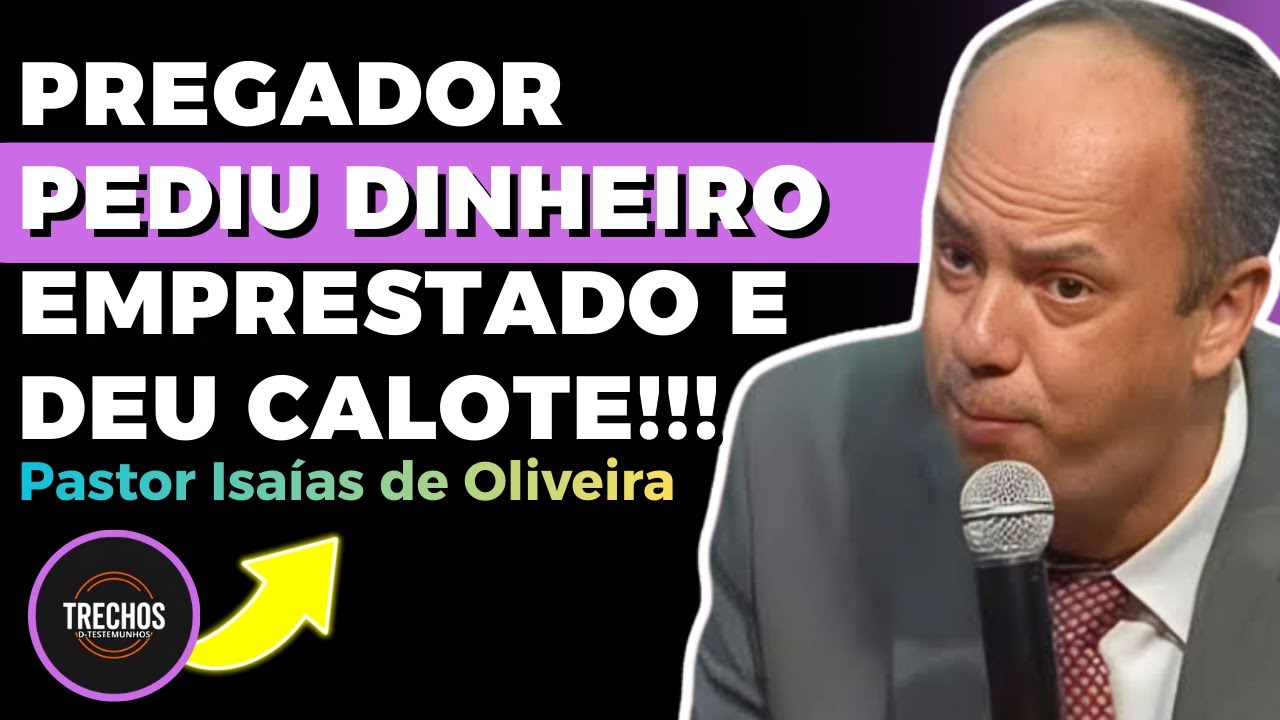 Eu Tenho Ranço de Pregador Caloteiro que Compra e não Paga