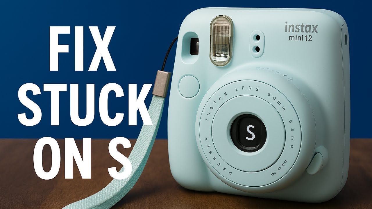 Как исправить застревание в позиции &laquo;S&raquo; на Instax Mini 12