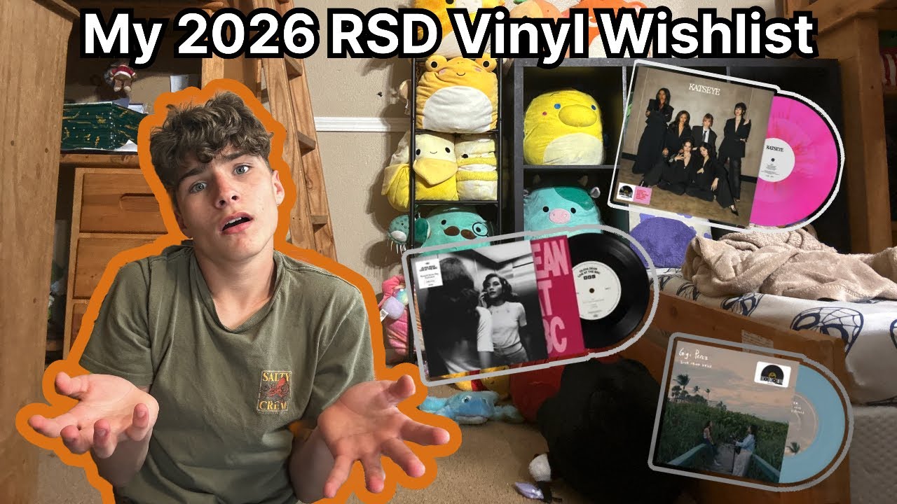 My 2026 RSD Vinyl Wishlist!!