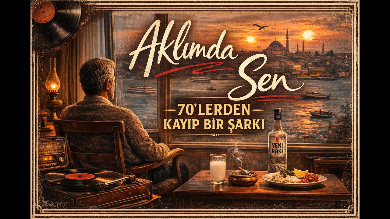 70'lerin HİÇ Bilinmeyen Efsane Nostalji Şarkıları (Aklımda Sen)