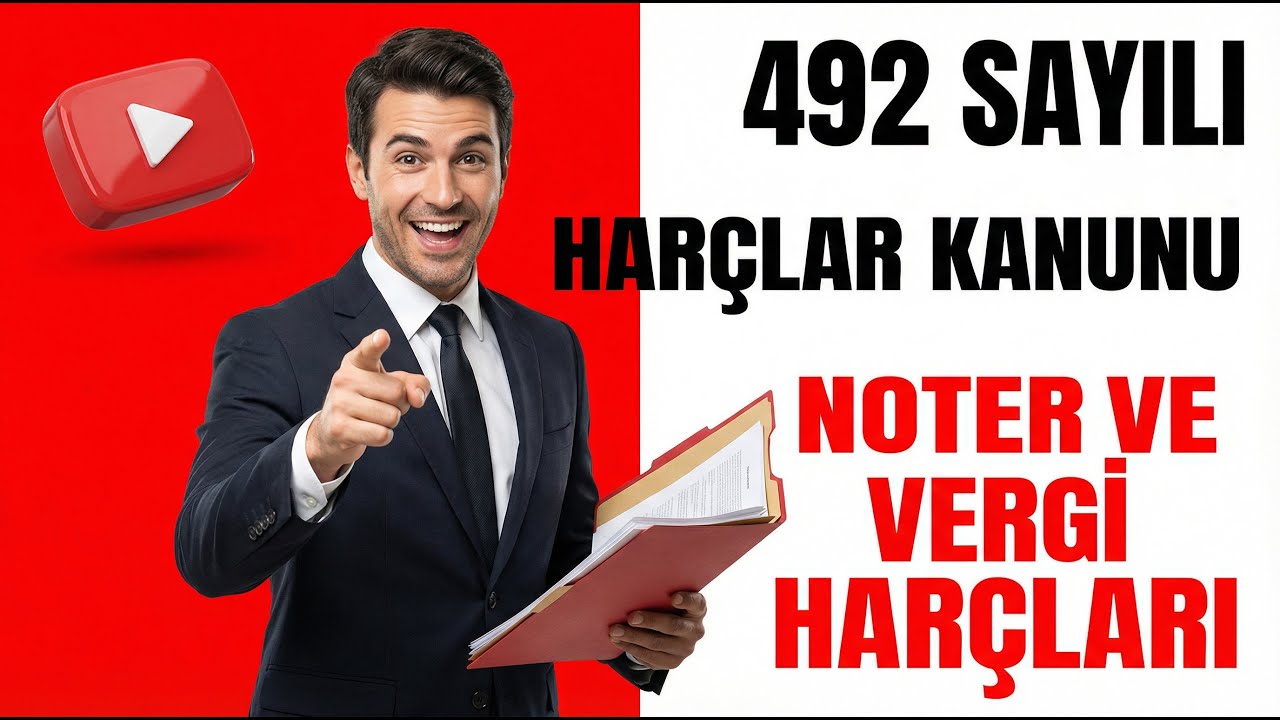 Noter ve Vergi Yargısı Har&ccedil;ları  | 492 Sayılı Har&ccedil;lar Kanunu Madde: (38 - 56)