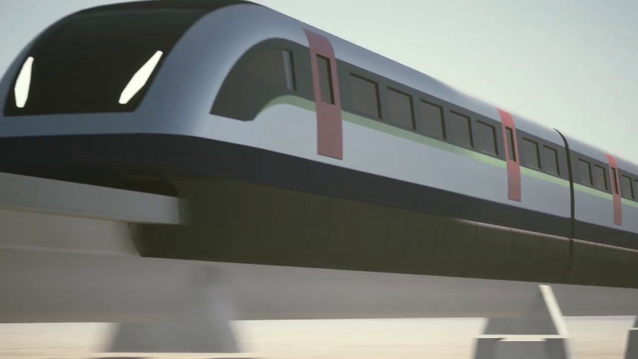 Transrapid TR09 animation 01