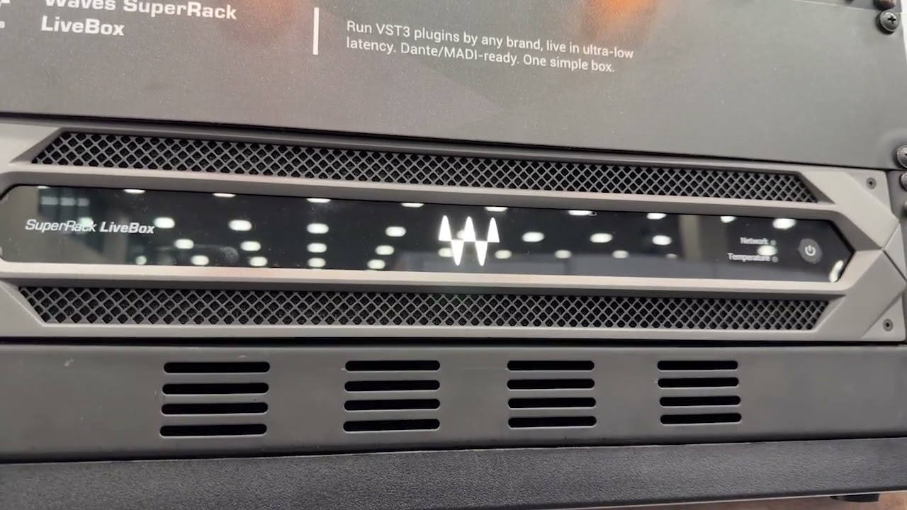 Dale Pro Audio - Waves SuperRack LiveBox at Winter NAMM 2024