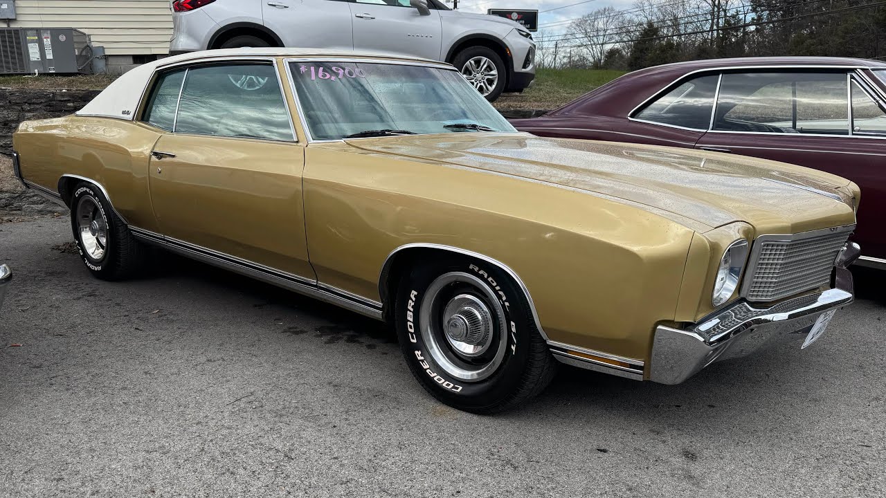 Chevrolet 1970 Monte Carlo $16,900 Maple Motors #3282