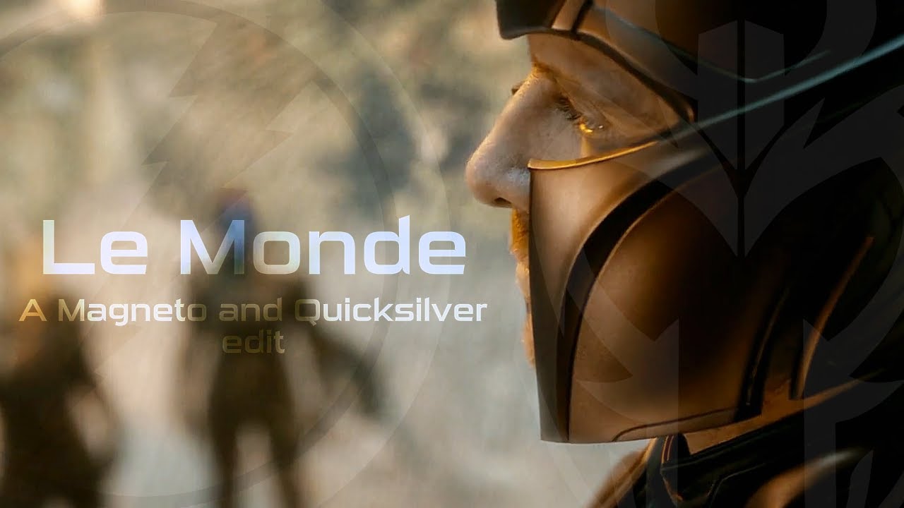 Le Monde || Erik Lehnsherr and Pietro Maximoff