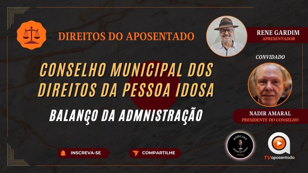 🎙️ Participação Social e Direitos da Pessoa Idosa: Avanços e Desafios