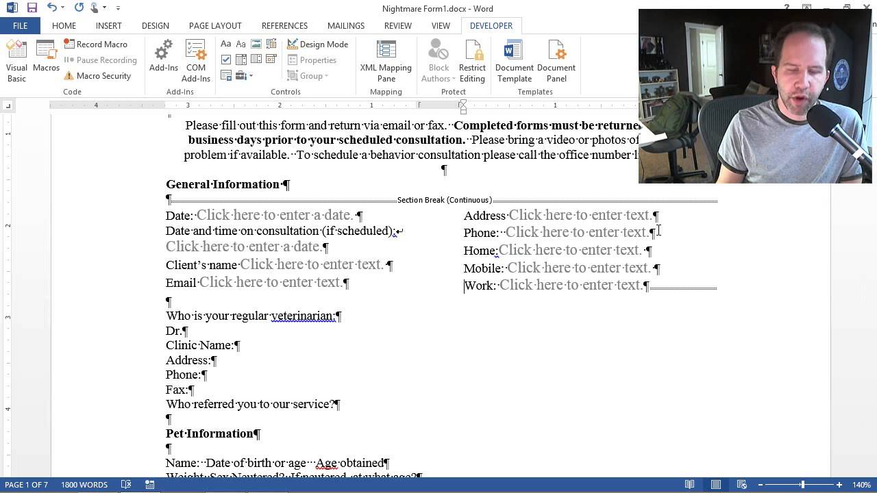 Как ДЕЙСТВИТЕЛЬНО использовать Microsoft Office — Создание форм в Word