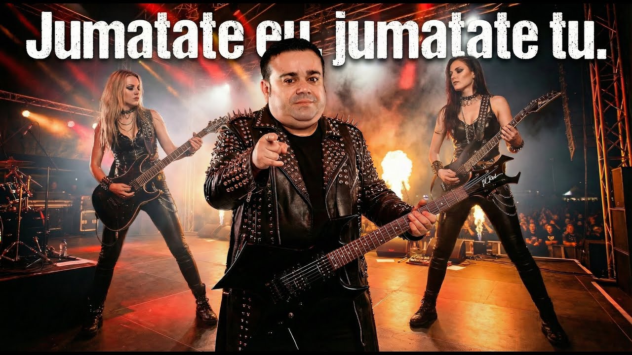 Jumătate Tu Jumătate Eu – Heavy Metal Cover | Cum ar suna Adi Minune în variantă METAL? 🤘🔥
