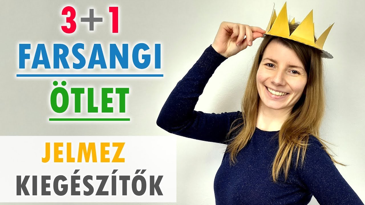 Farsangi ötletek - Jelmez kiegészítők | Manó kuckó