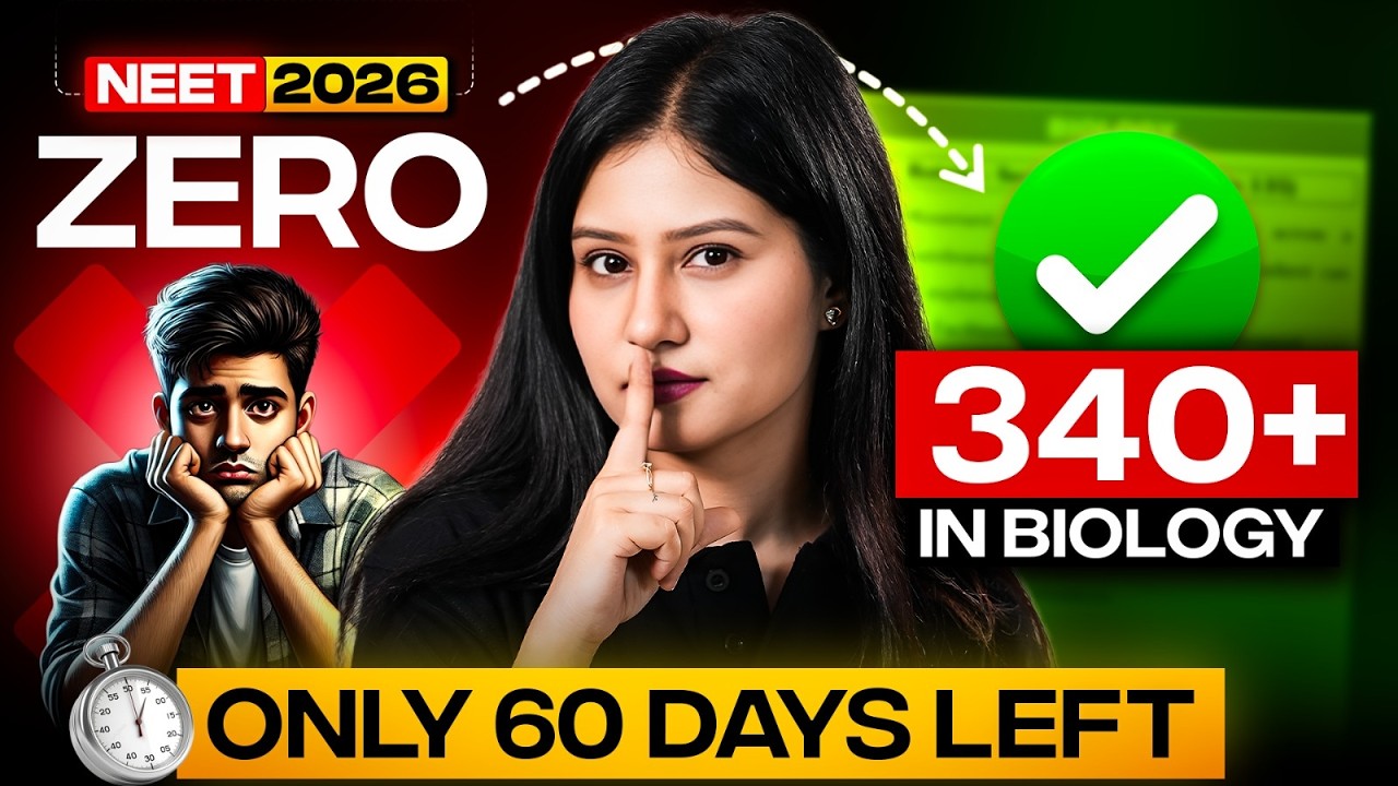 NEET 2026 Biology Last 50 Days Plan | Tamsa Tyagi