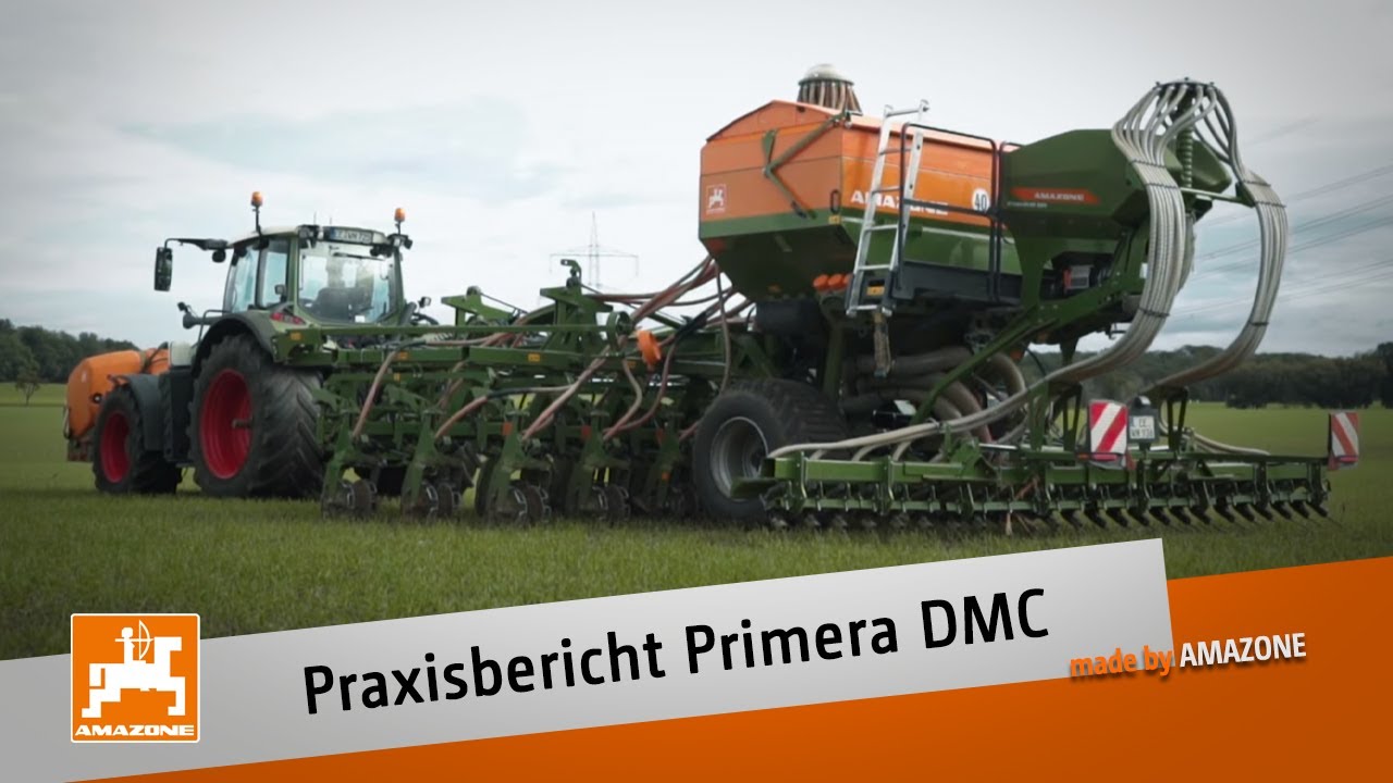 Сеялка для больших площадей Primera DMC - Практический отчет Björn Förster | AMAZONE