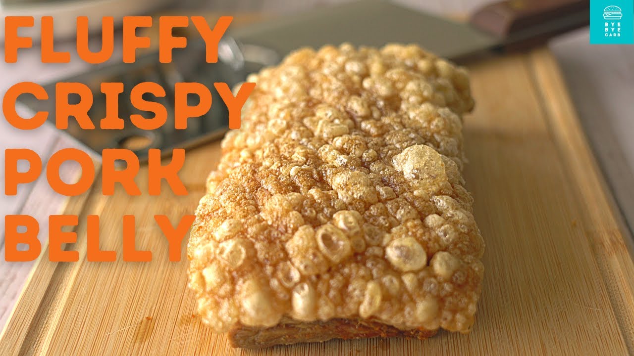 How to Make the Fluffy Crispy Pork Belly Recipe – No Overnight, No Salt Crust| Keto & Low carb