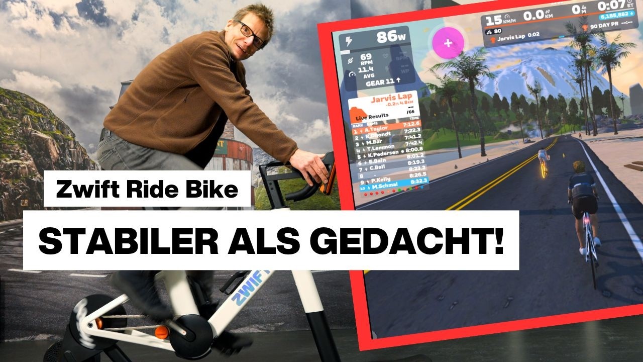 Wir testen den ZWIFT Ride! Upgrade für den Kickr Core oder sogar Alternative zum Kickrbike?!