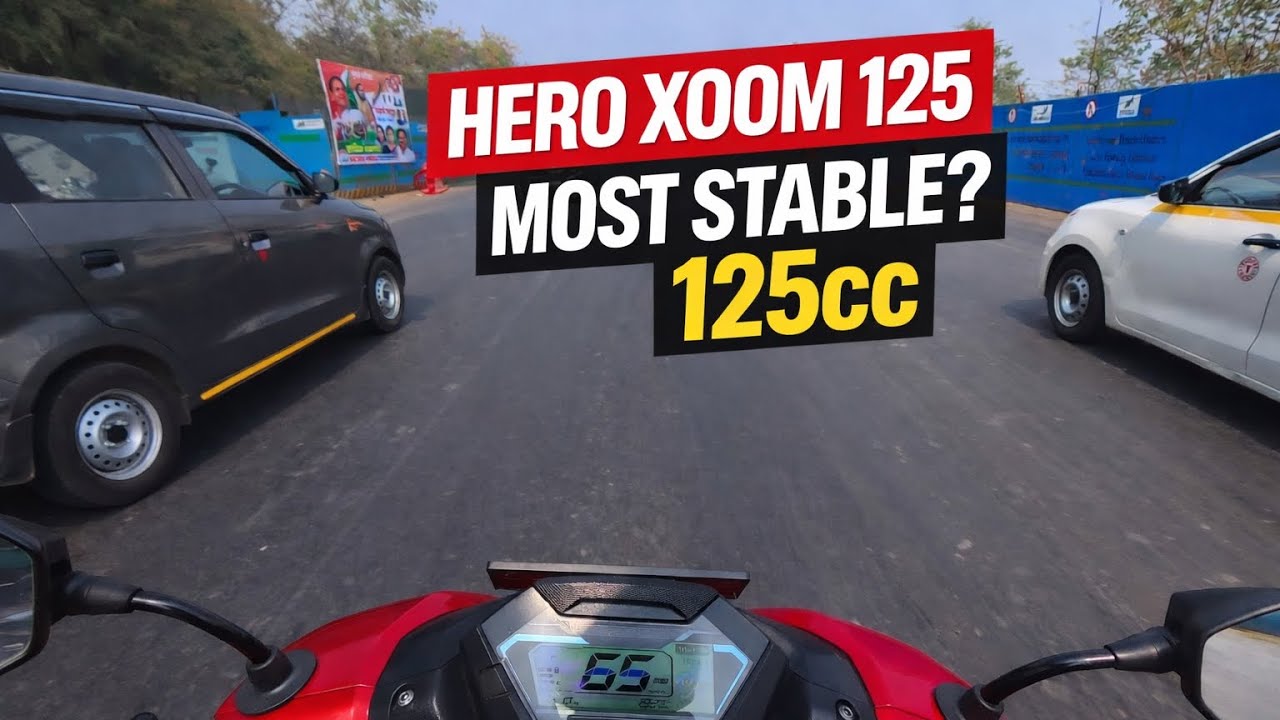 Hero Xoom 125 First Ride Review – Most Stable 125cc Scooter?